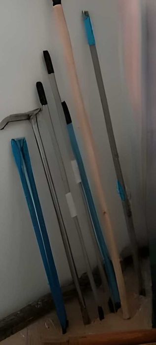 Телескопические выдвижные ручки (рукоятки) к сменным насадкам щеток