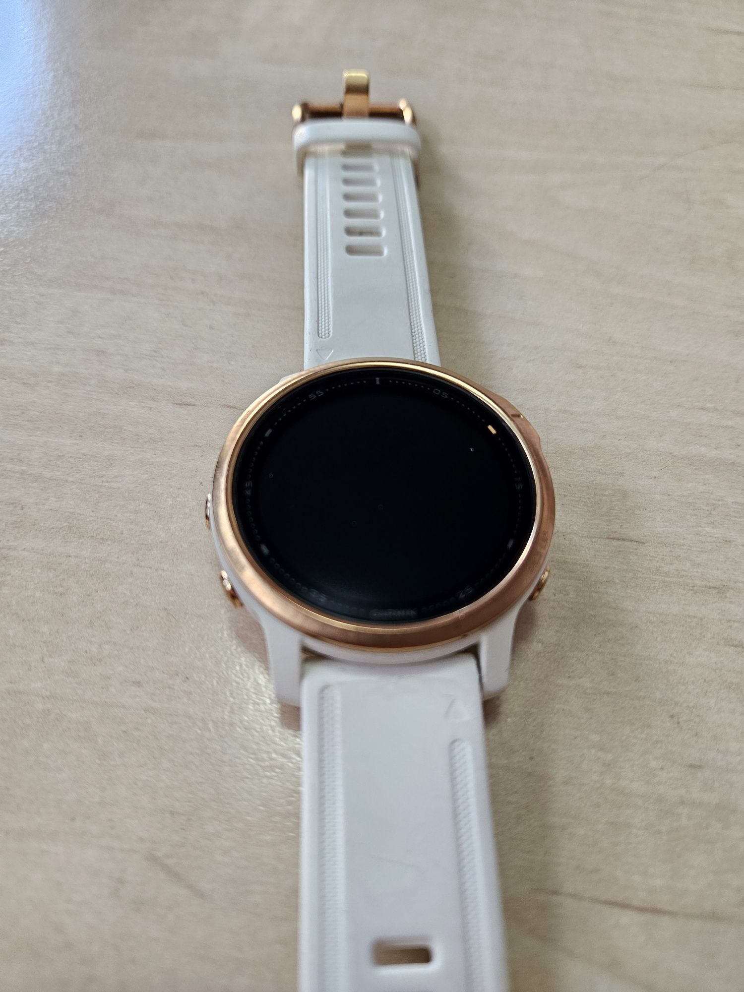 Smartwatch Garmin Fenix 6x Pro rose gold alb