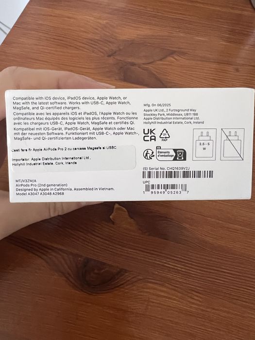 AirPods Pro 2 casti fara fir SIGILATE