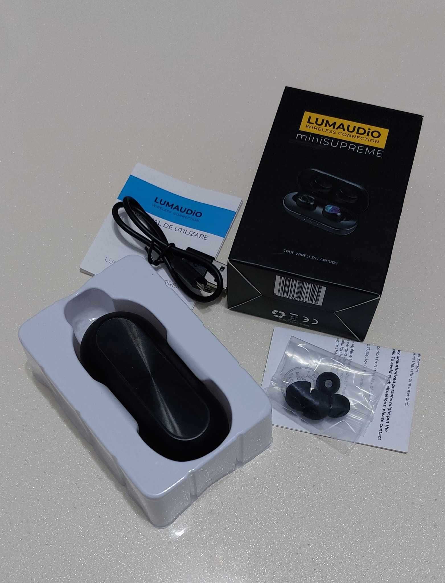 Casti Bluetooth Wireless LUMAUDiO miniSUPREME