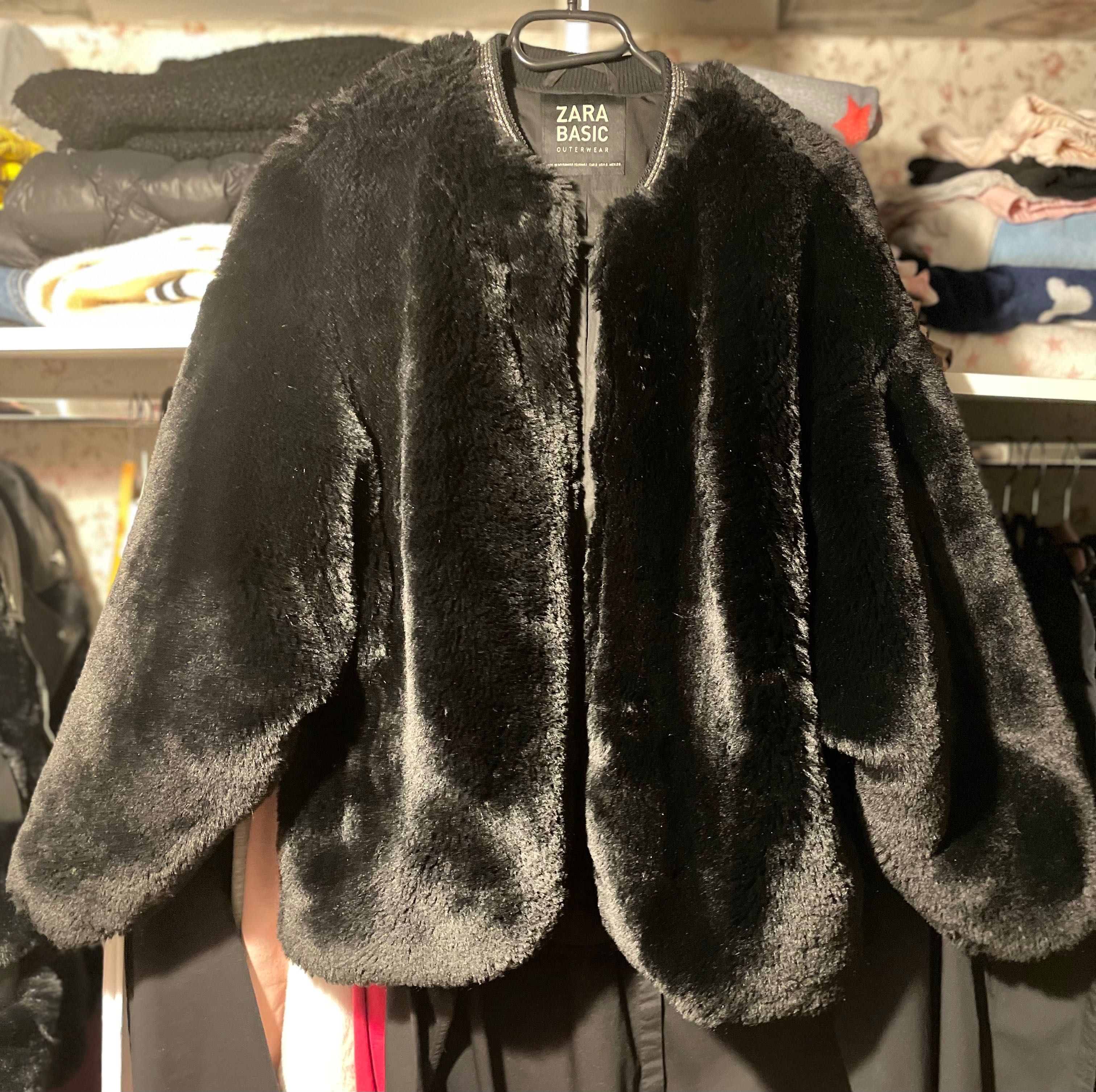 Blană  Oversize Zara