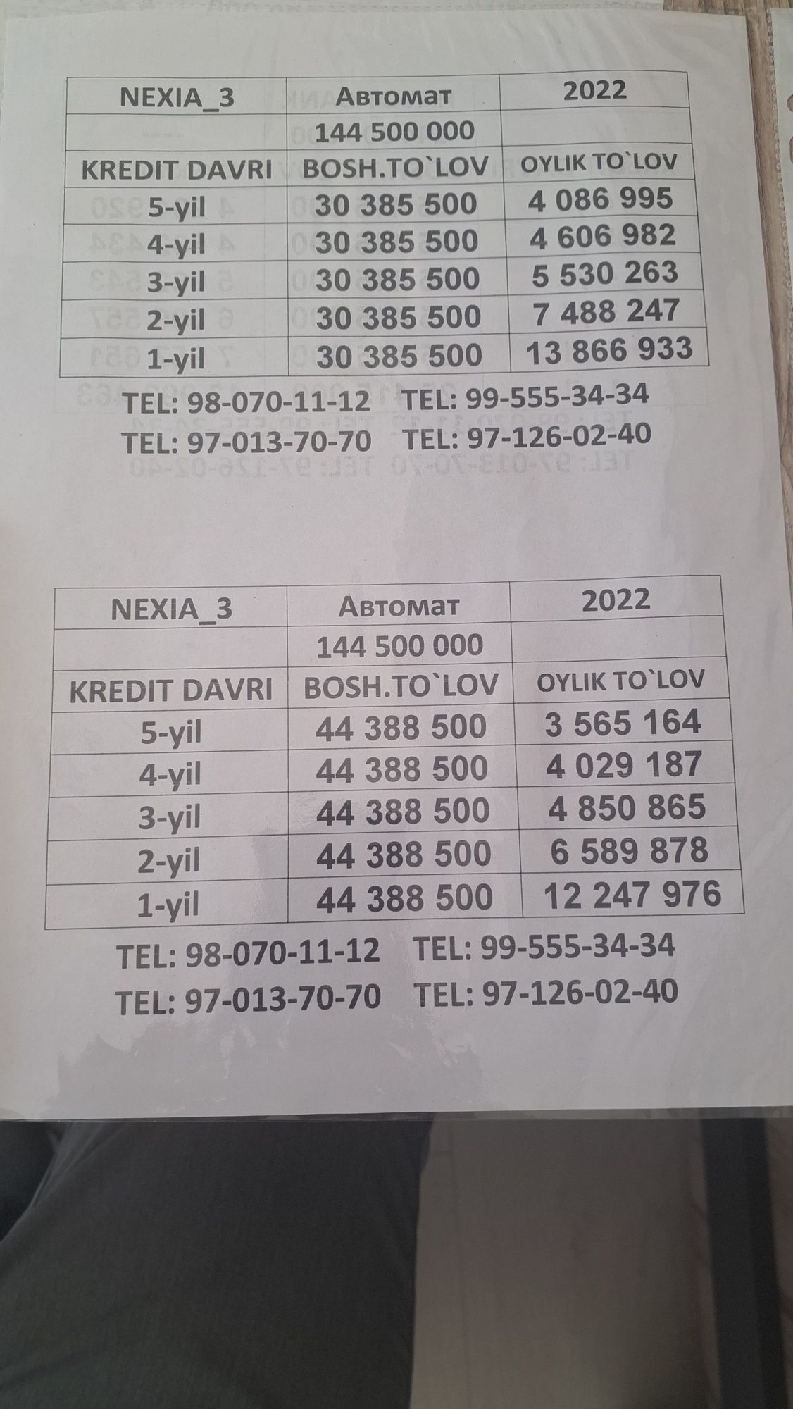 Нексия 3 автомат 2022-23