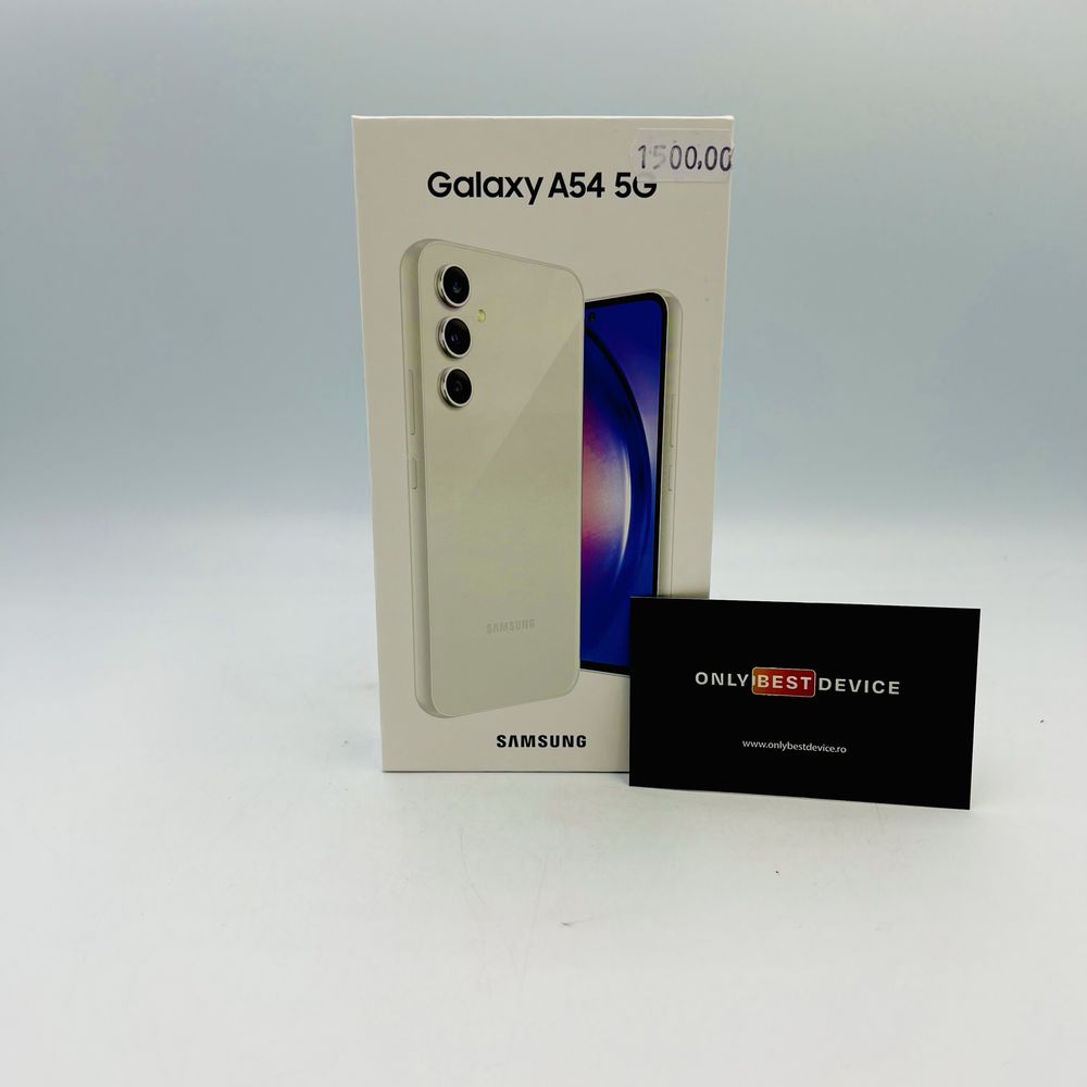 Samsung Galaxy A54 5G 128GB White NOU / SIGILAT