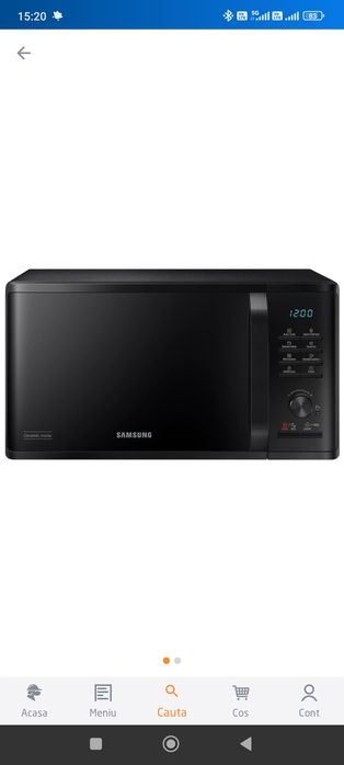 Microunde Samsung (ca noi)