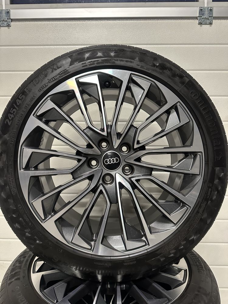 Jante NOI 19 ORIGINALE Audi A6 S-Line Vara 245/45/19 Continental Q5 A4