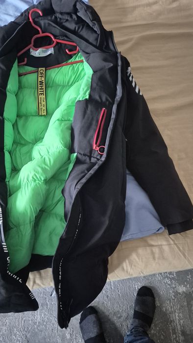 Geaca Off White de Iarna pentru Adulti