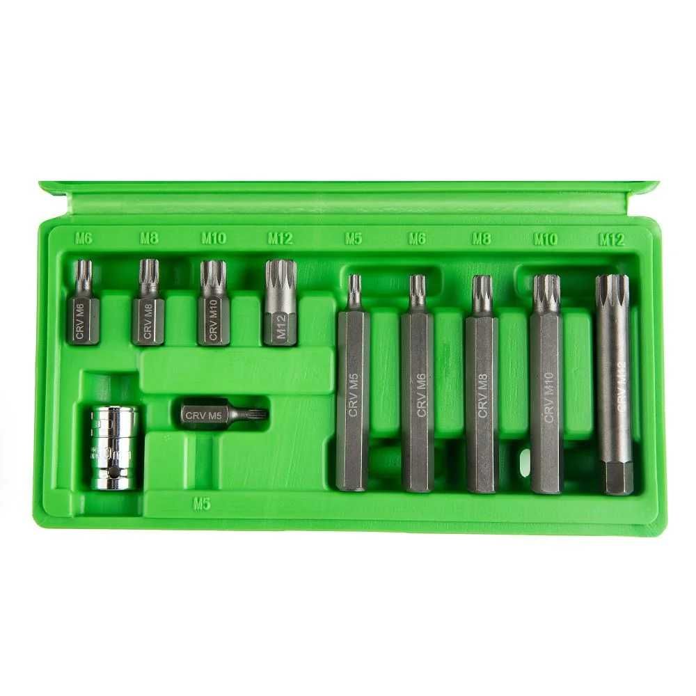 DSD TOOLS 11PC 3/8″dr spline bit set DS1215