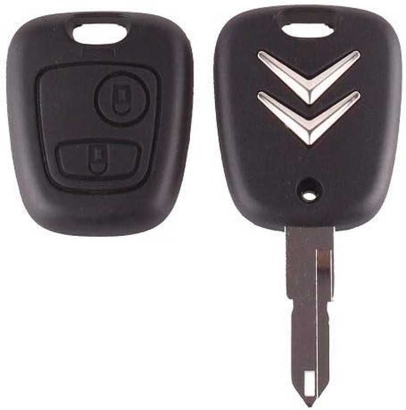 Кутийка с ключ за CITROEN с 2 бутона.