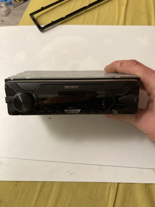 Радио MP3 плеър за кола Sony DSXA212UI, 4 x 55 W, USB, AUX, Зелен