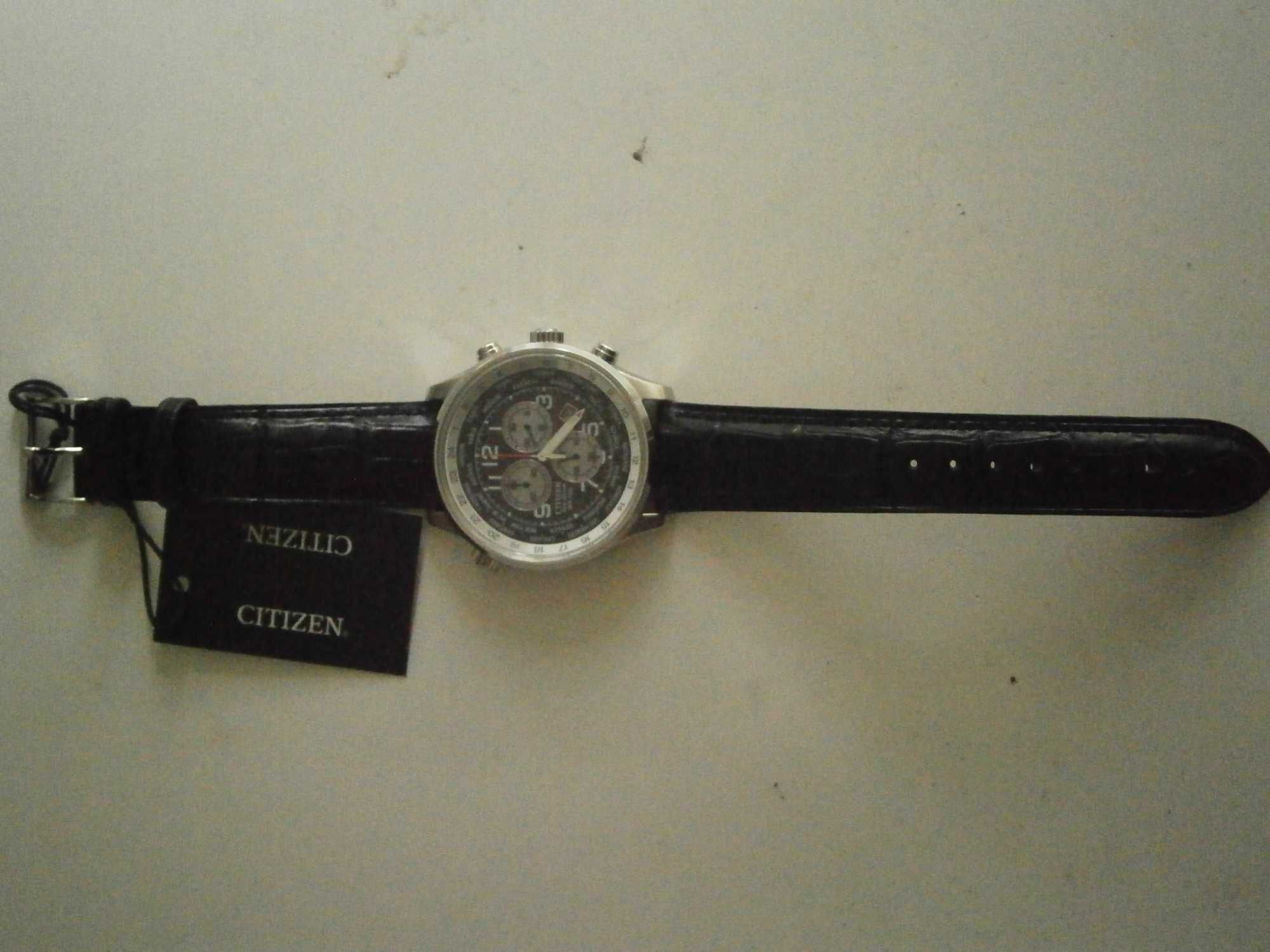 CITIZEN Eco-Drive, Worldtime chronograph, Brand new!