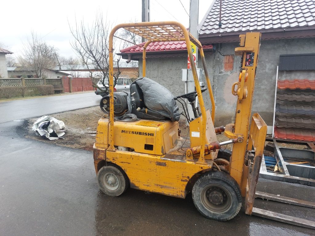 Stivuitor Mitsubishi FG 15 ,GPL ,schimb cu diverse