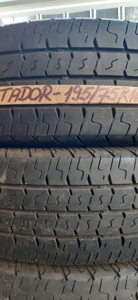 4 anvelope 195/75r16C marca Matador dot 2018, preț 230 lei bucata.