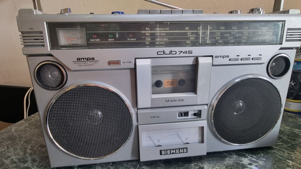 BOOMBOX Panasonic, Siemens, Itt,Sanyo,Toshiba,Universum, Telefunken.