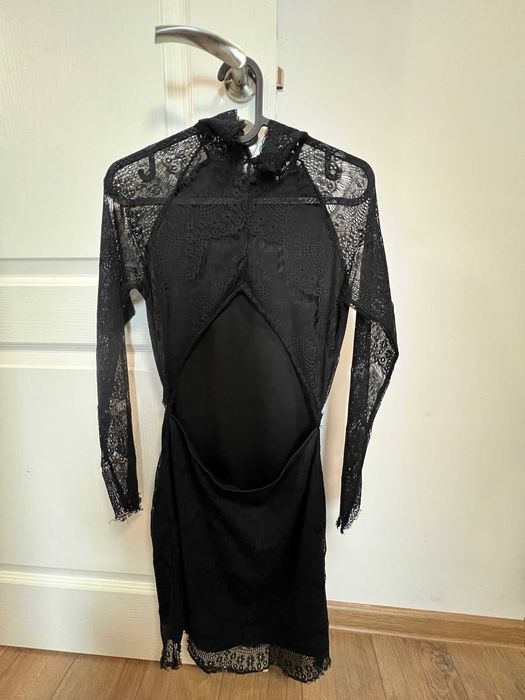 Мини дантелена рокля С КАТО НОВА