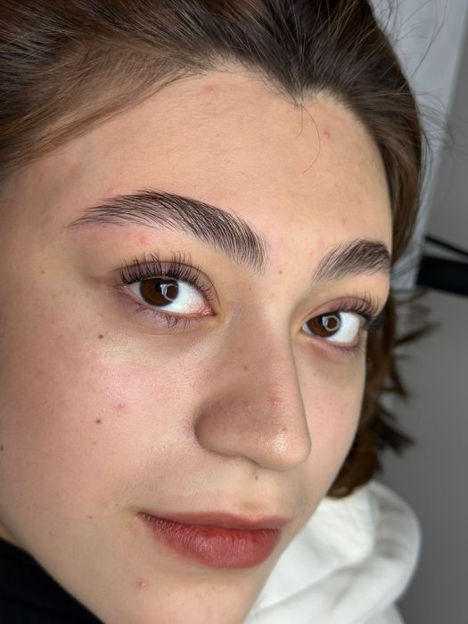 Ламинирование ресниц и бровей