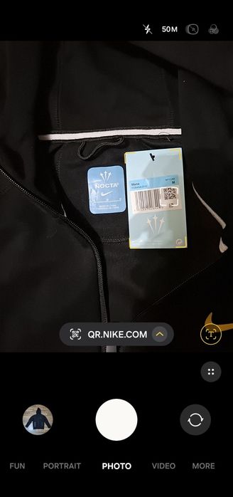 Nike Tech Fleece x Nocta marime M negru