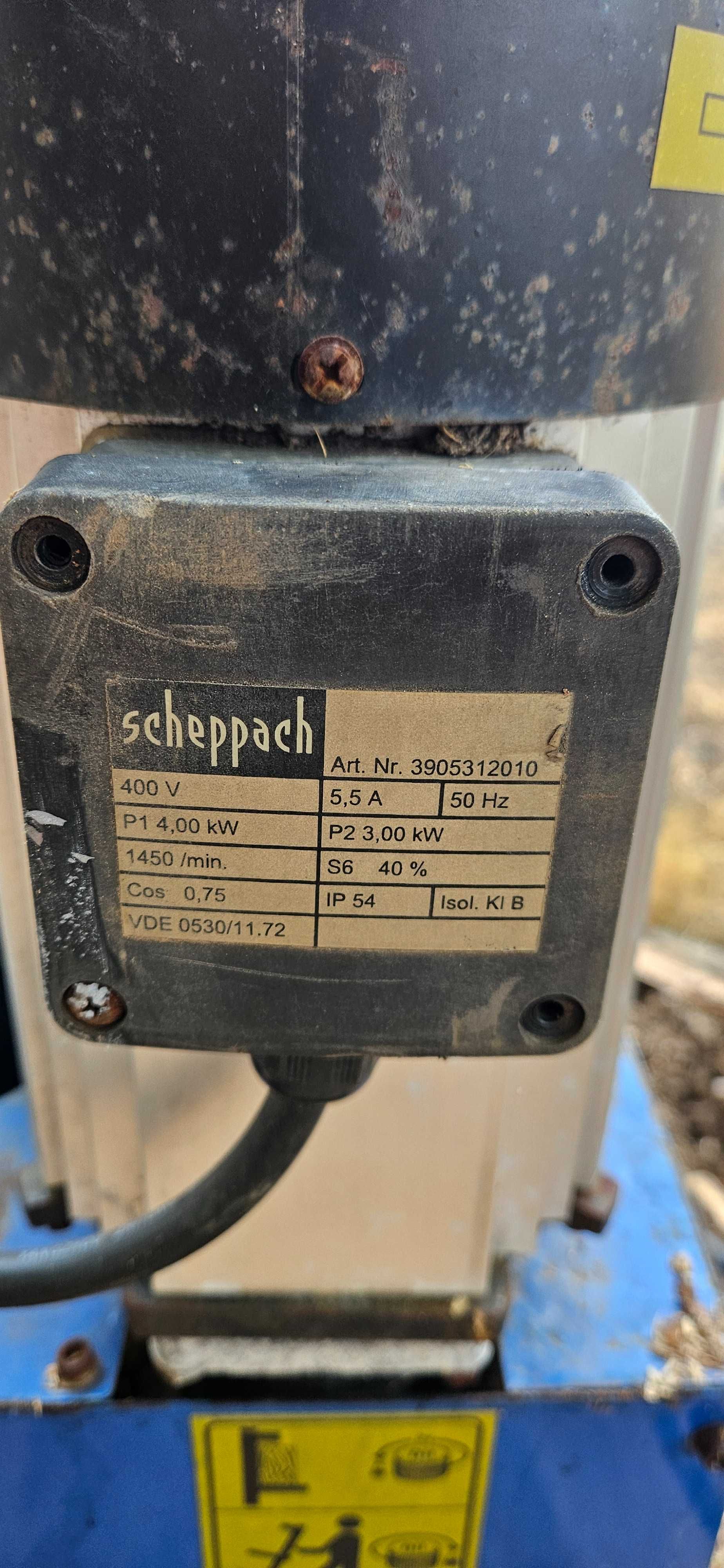 Професионална трифазна вертикална цепачка за дърва Scheppach HL-1000V