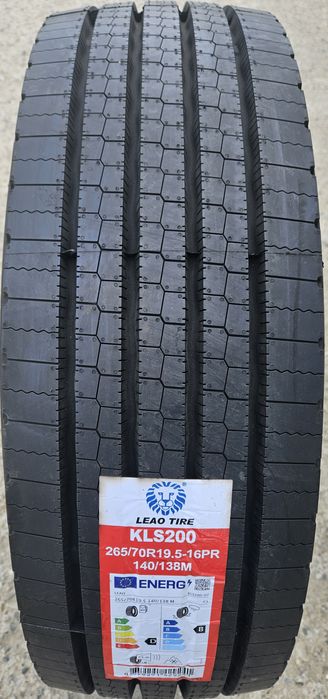 265/70 R19.5, 140/138M, LEAO, Anvelope directie M+S, 14 pliuri