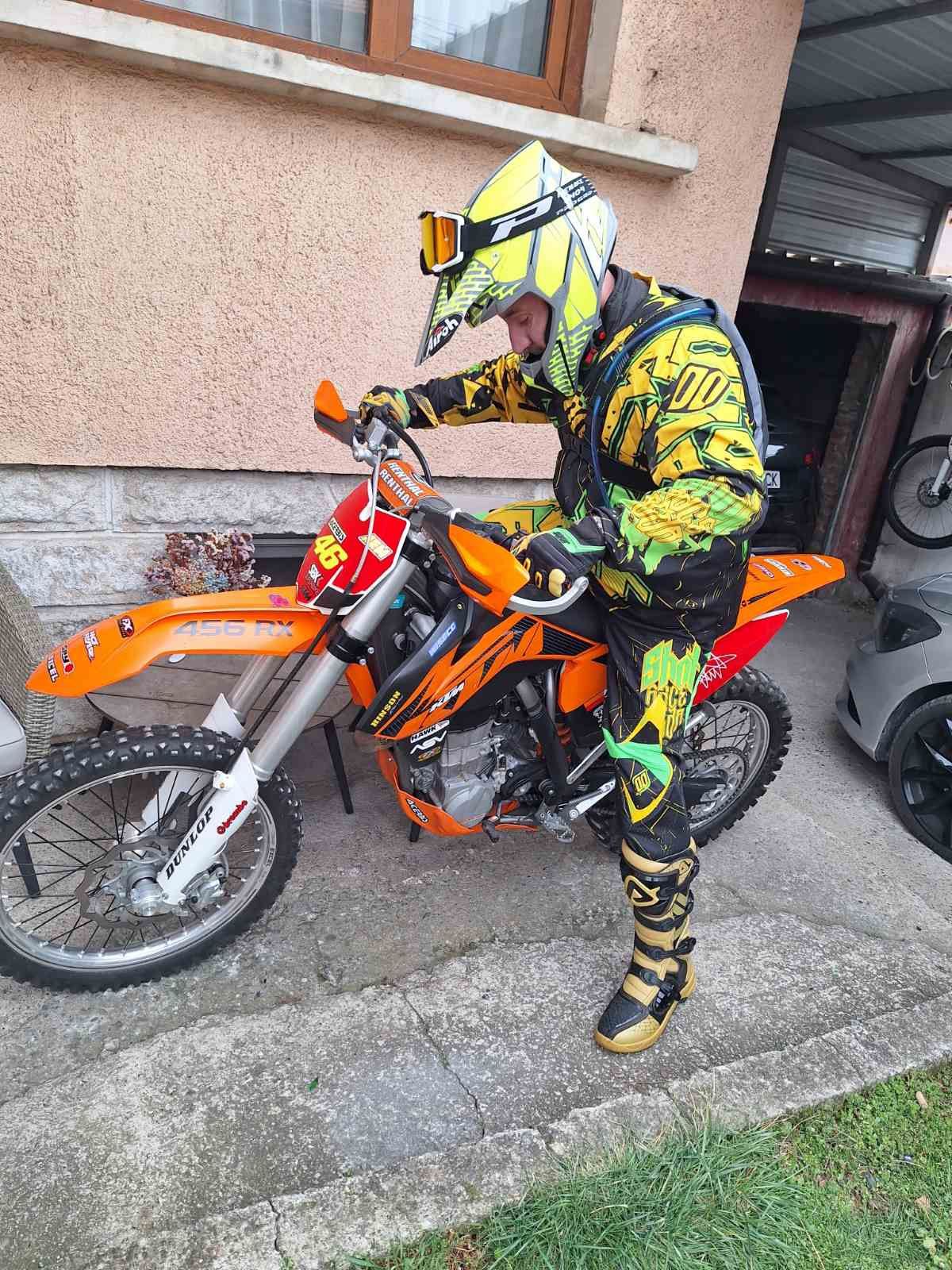 Кросов мотор KTM SX-F 450i+мото екип