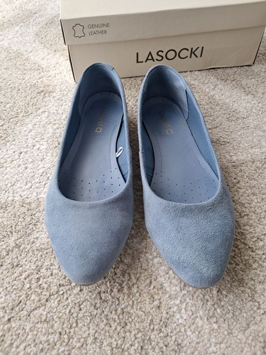 Pantofi piele intoarsa Lasocki mar.38