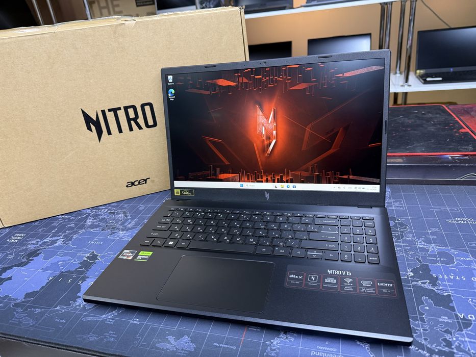 Игровой Acer Nitro V15 - Ryzen 7-7735HS/16Gb/1TB/RTX4050