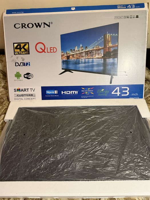 Телевизор CROWN с гаранция!