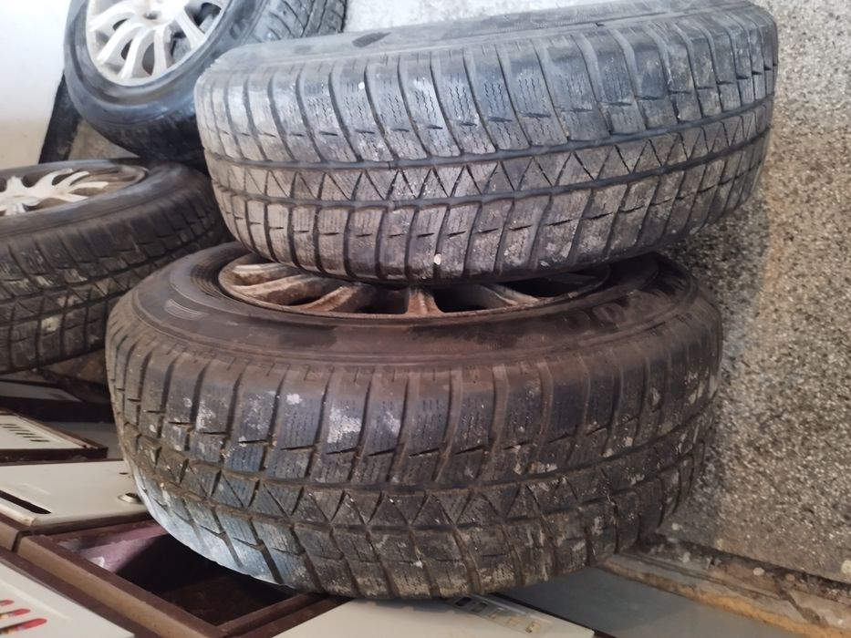 Джанти 15 5х112 за VW passat с зимни гуми 195/65/15