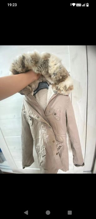 Geaca cu blana de iarna