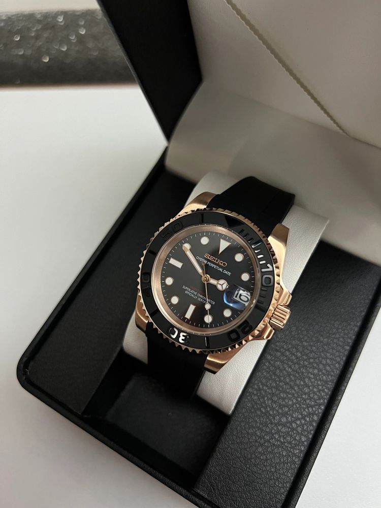 Автоматичен Часовник Seiko  Yacht Master Custom Mod