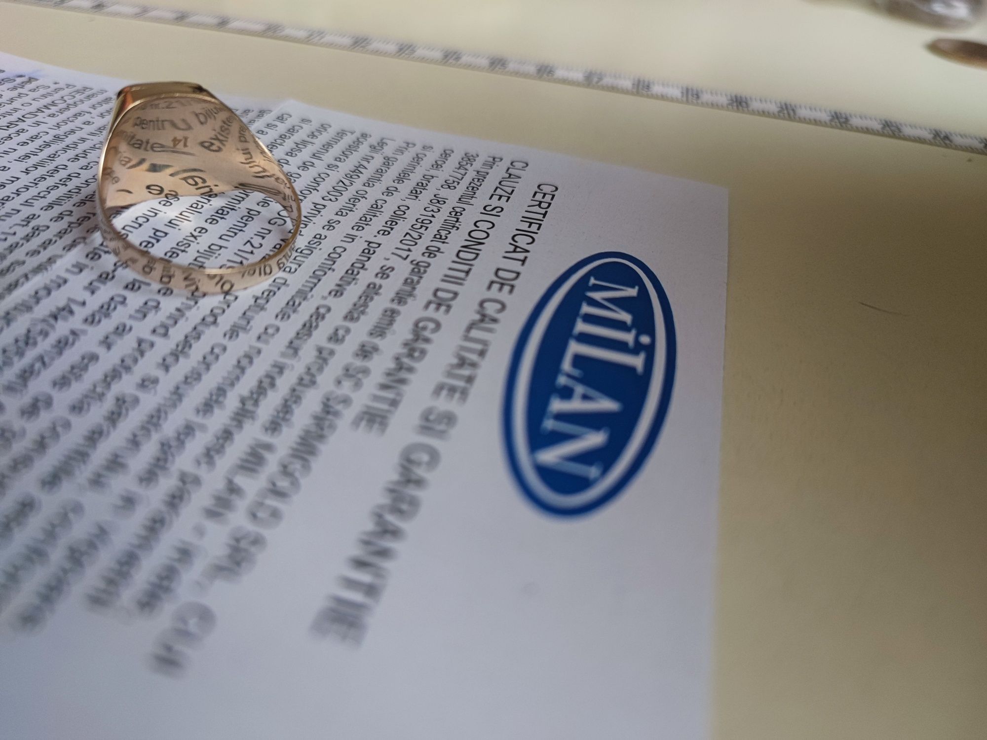 Ultimul pret-Inel Aur 14k(585),6,54 grame ,măsură 27/67,piatra  Onix S