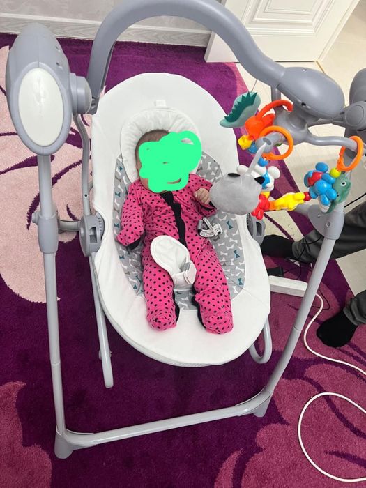 Шезлонг детский