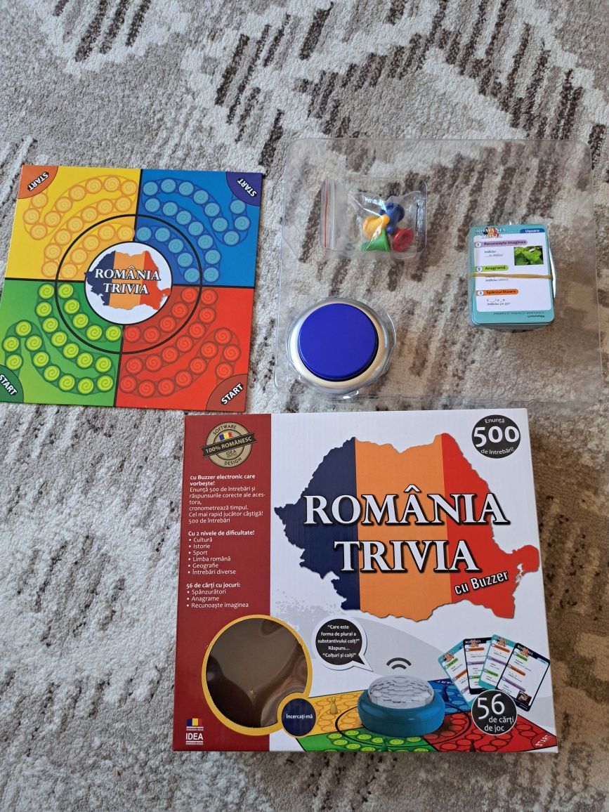 Joc inteligent, România trivia