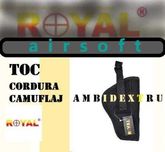 TOC ambidextru din CORDURA camuflaj REZISTENTA