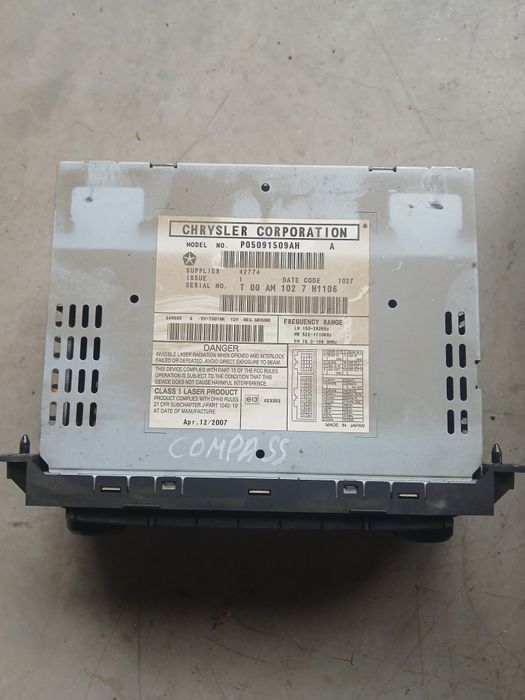 Аудио СД Jeep Compass