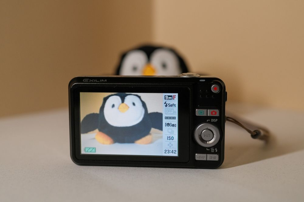 Casio Exilim EX-Z85, cutie, vintage