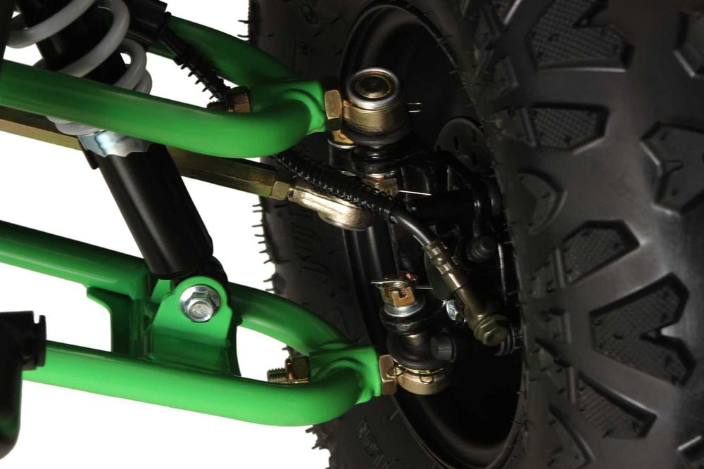 ATV electric ECO DustRider XXL 1500W 60V 20Ah cu diferential, verde