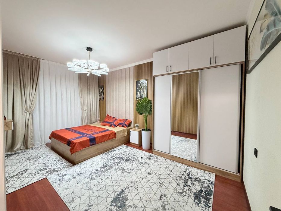 Чиланзар 9 квартал 3/3/4. Евроремонт. Мебель и Техника