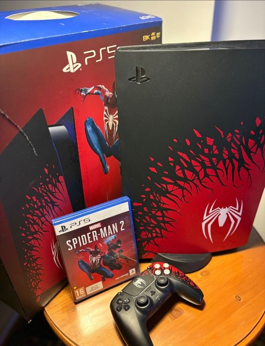 Колекционерска Конзола Playstation 5 Spiderman 2 Limited Edition