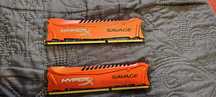Рам Памет Kingston HyperX Savage Red 16GB (2x8GB) DDR3 1600MHz CL9