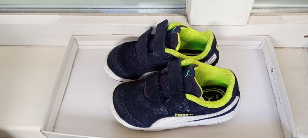 Детски Маратонки Puma, естествена кожа