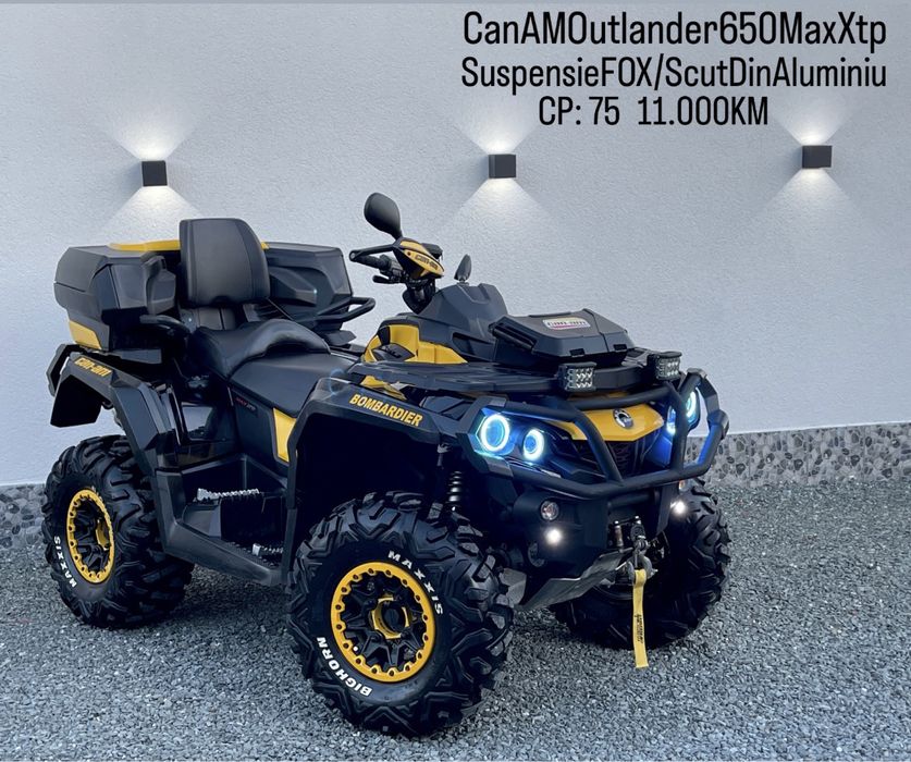 Can Am Outlander 650MaxXtp / Servo / EvacuareDublă /
