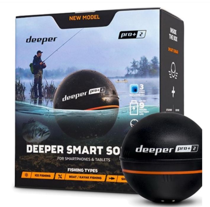 Эхолот deeper smart sonar pro 2+
