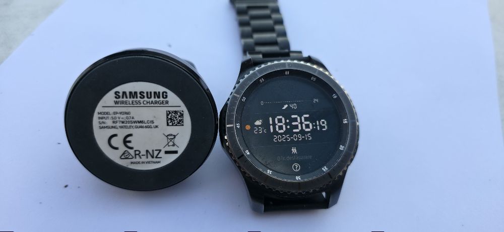 Samsung Gear S3 Frontier negru