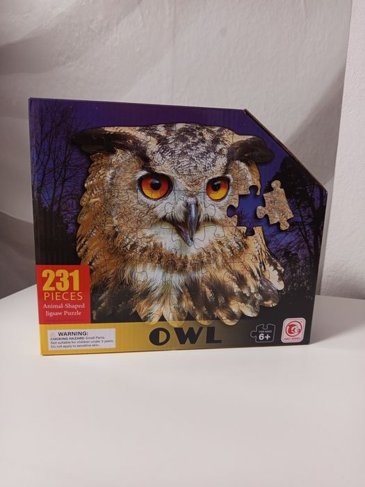 Пъзел бухал 231 части Ново