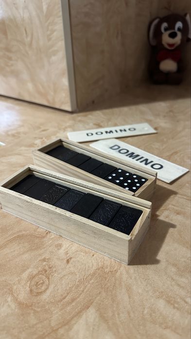 Joc domino din lemn