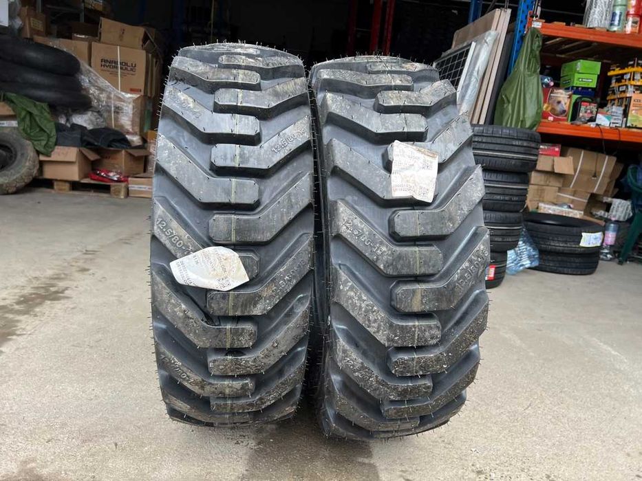 Marca OZKA 12.5/80-18 pentru buldoexcavator anvelope noi si garantie