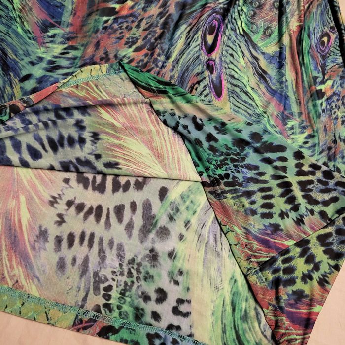 Rochie lunga model Cavalli, spate gol, marime L-XL, noua