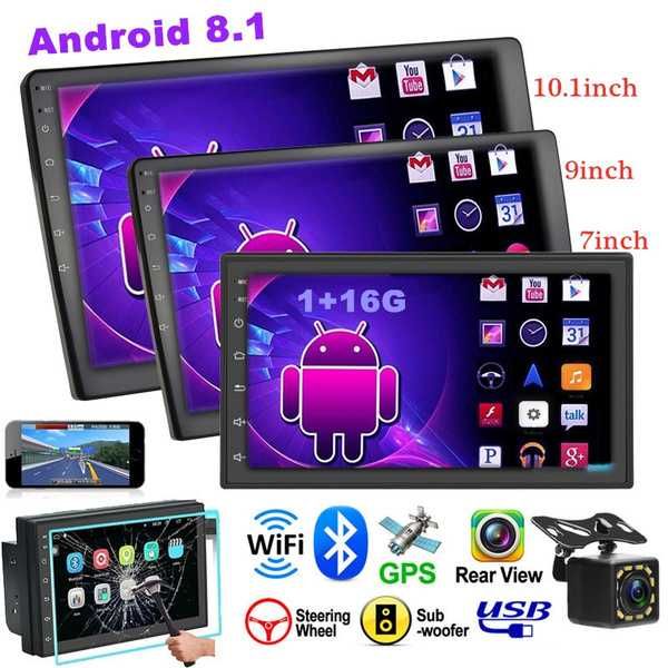 Мултимедия Навигация двоен дин 10 инча  Android 2 din GPS WIFI M.7110G