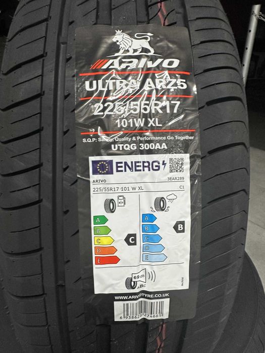Нови летни гуми ARIVO ULTRA ARZ5 225/55R17 101W XL НОВ DOT
