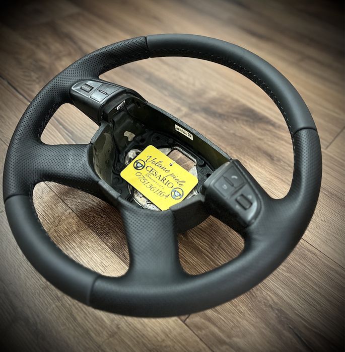 Volan comenzi piele Nappa naturală Skoda Octavia/Fabia 2 FL 2010-2014